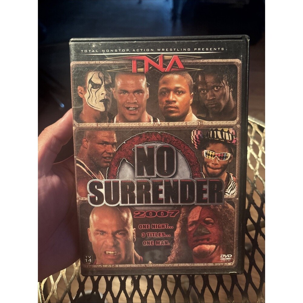 TNA Impact Wrestling No Surrender 2007 DVD Kurt Angle Sting Abyss Samoa Joe